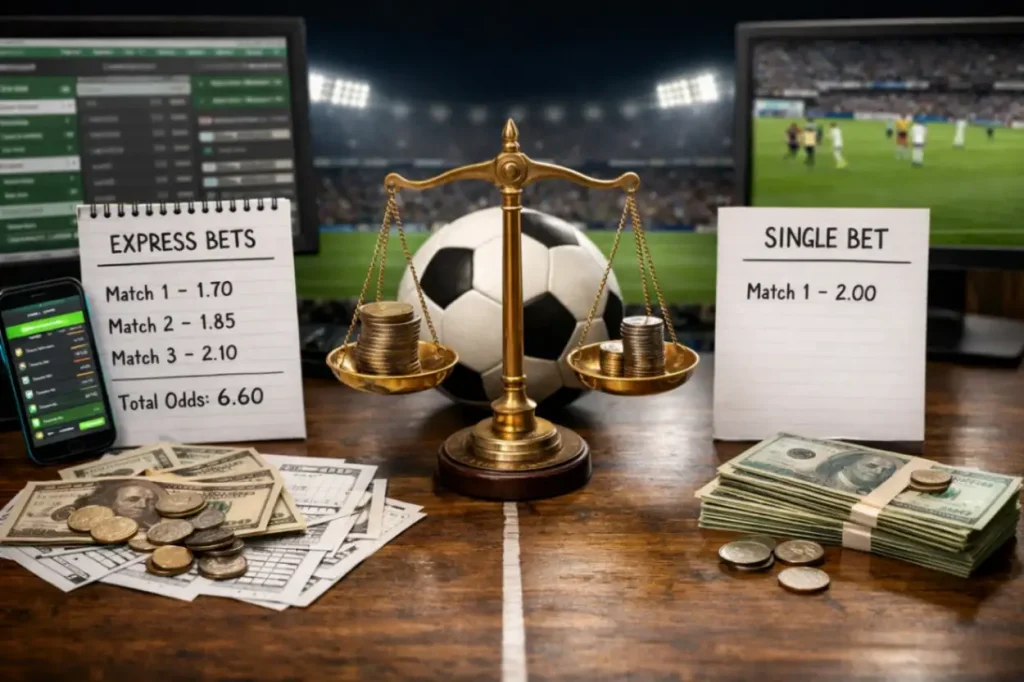 Экспресс или одиночная ставка: что выгоднее на дистанции
